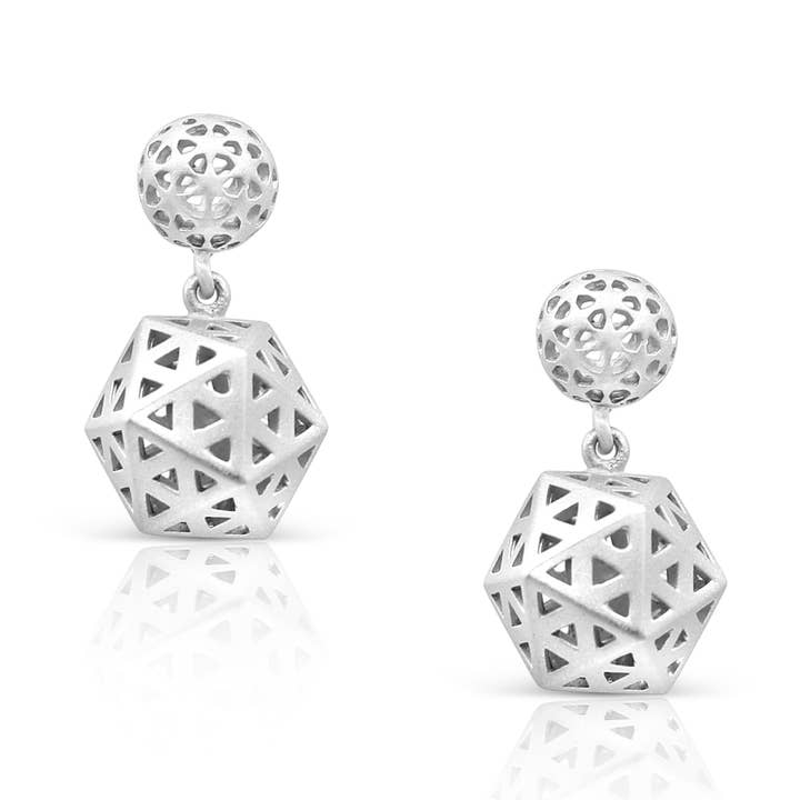 Sterling sølv Stella øreringe for engroshandel hos HanJi Jewelry