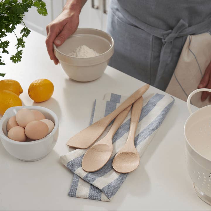 bambu® - Wholesale Kitchen Utensil Set - Bamboo Kitchen Basics Cooking Utensil Set of 3