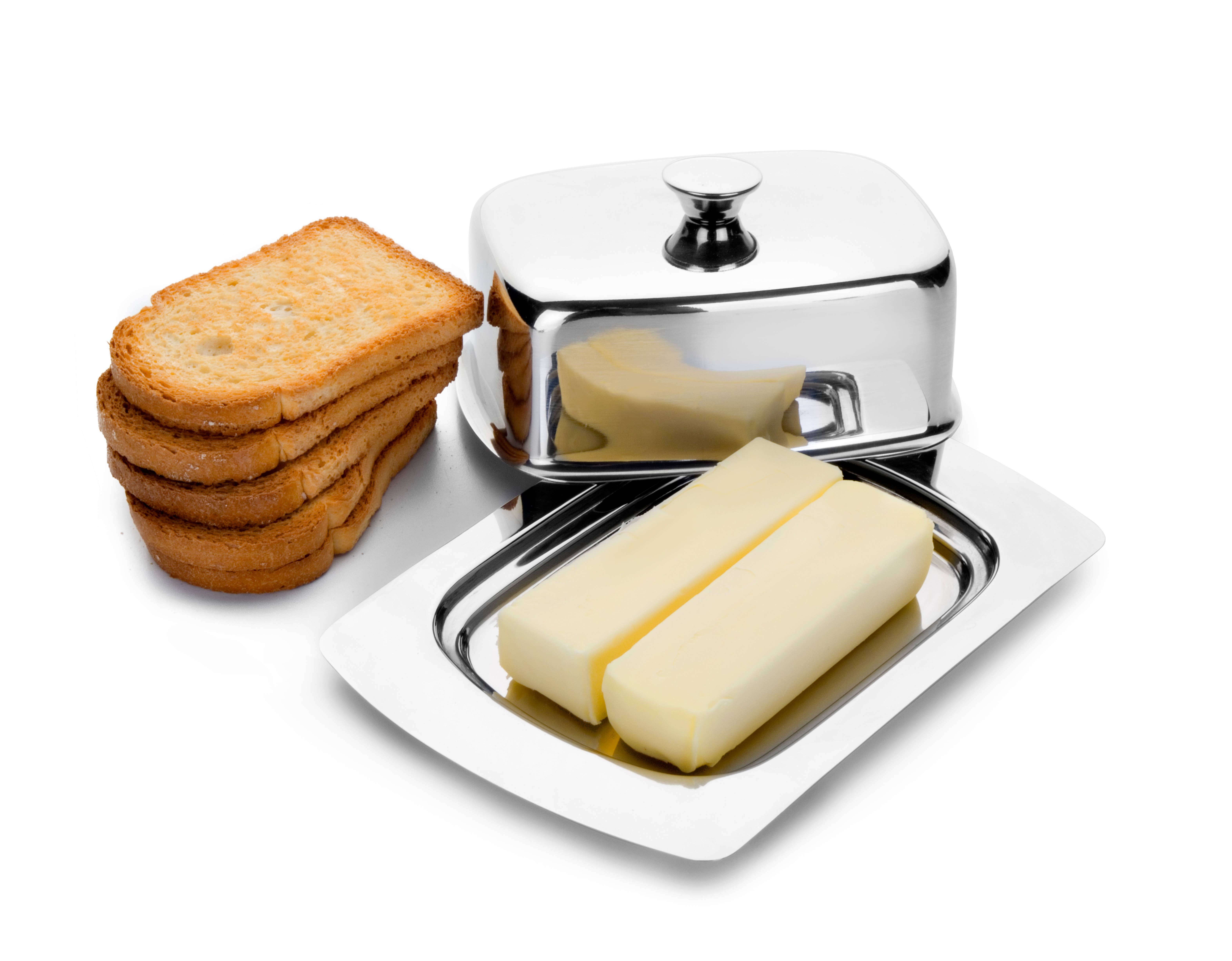 Ibili - Wholesale Butter Dish - IBILI - Stainless steel butter dish1