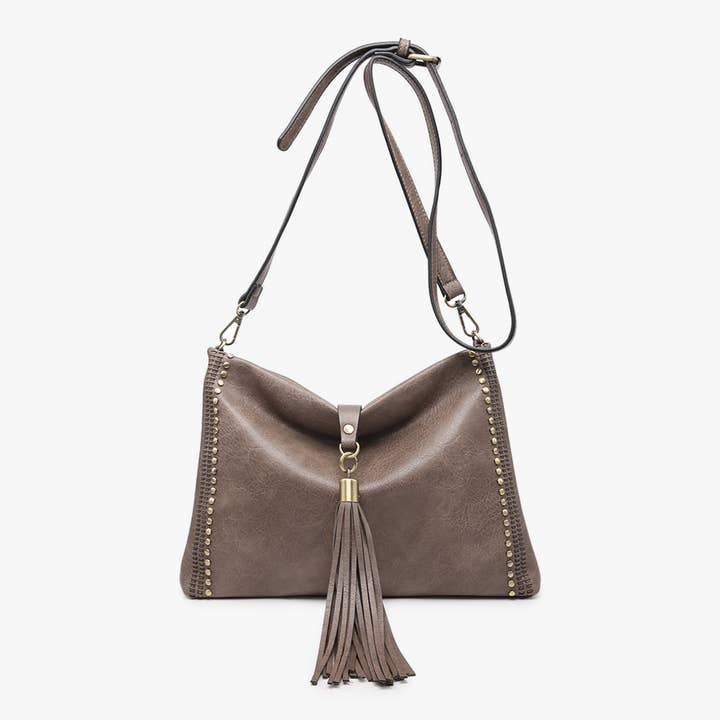 Jen & Co. - Wholesale Crossbody Bag - Women's - M1941 Marie Crossbody w/ Grommet Details