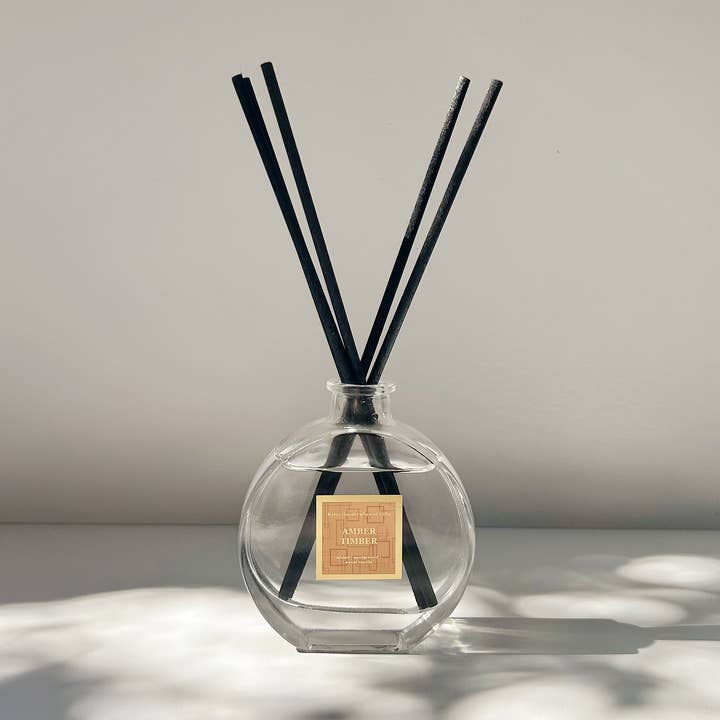 Amber Timber - Reed Diffuser for wholesale by Kyler Handcrafts and Gifts