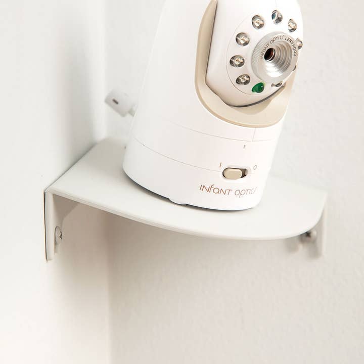 Peek Baby Company - Wholesale Wall Mounted Shelf - Coconut Baby Monitor Mount2