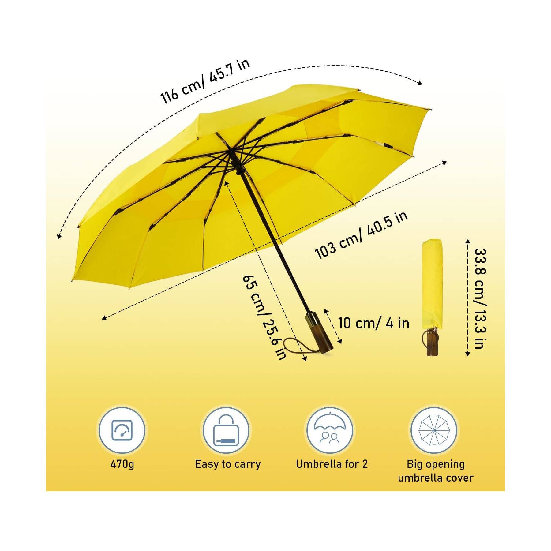 NARWEY INC - Wholesale Umbrella - Unisex - Travel Umbrella Windproof Strong With Compact Foldable50