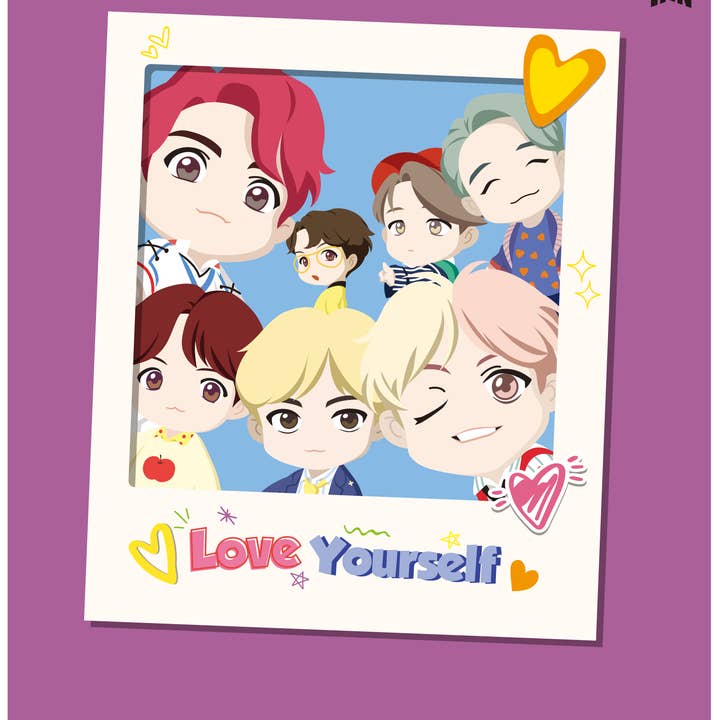 DYNAMART – wholesale Poster – BTS TinYtan IDOL luftrenande vägg affisch
