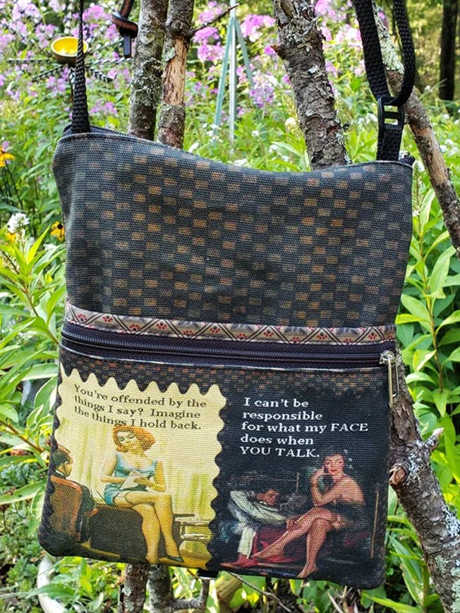 Sarcastic Pulp Fiction Large Travel - Converts to Backpack for wholesale by Old Bagzz
