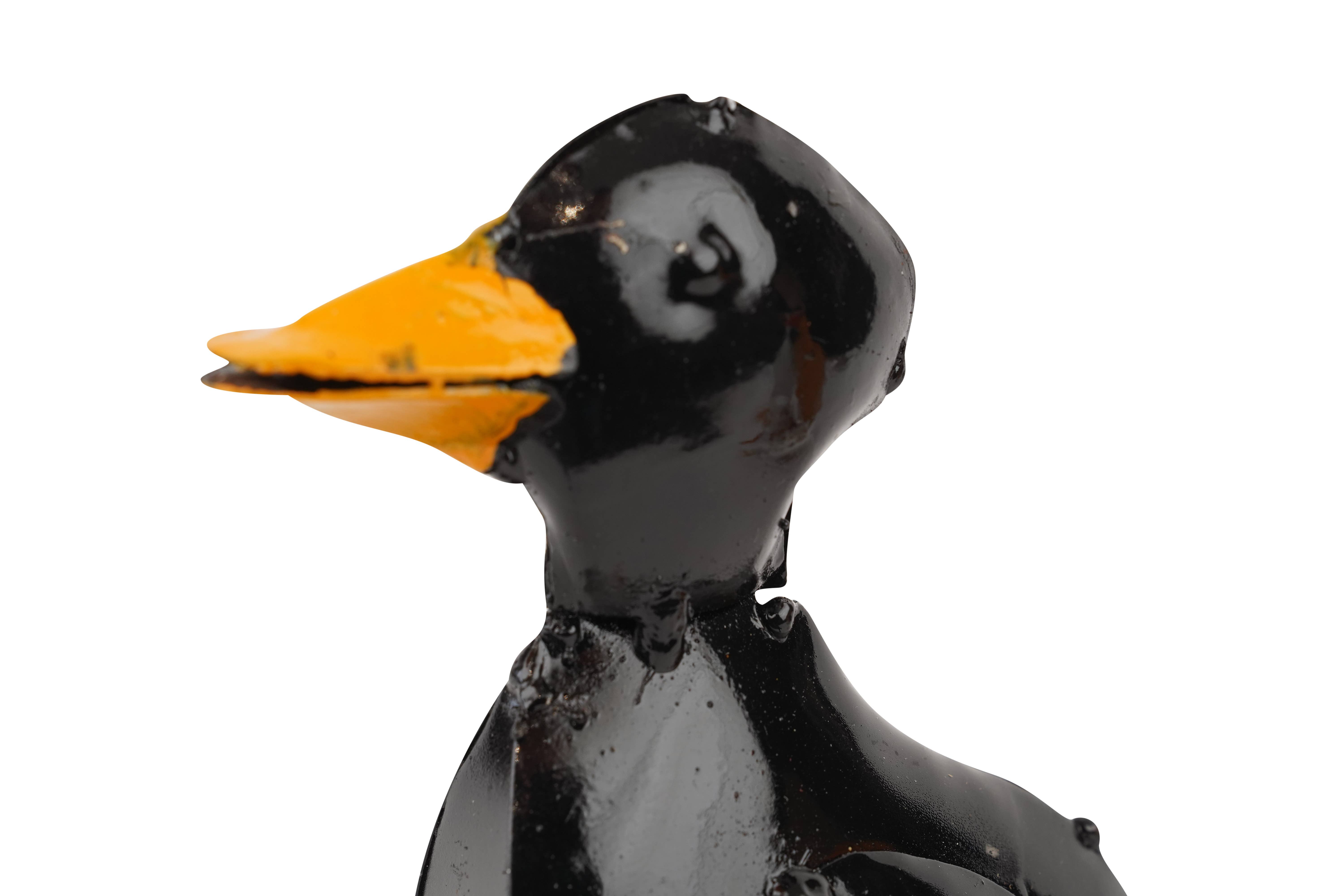 My Amigos Imports - Vente Bibelots/décorations d'extérieur - Duck-Mini-Metal-Garden-Yard Art-5Wx5Dx8H - Nouveau - 3 couleurs en solde2