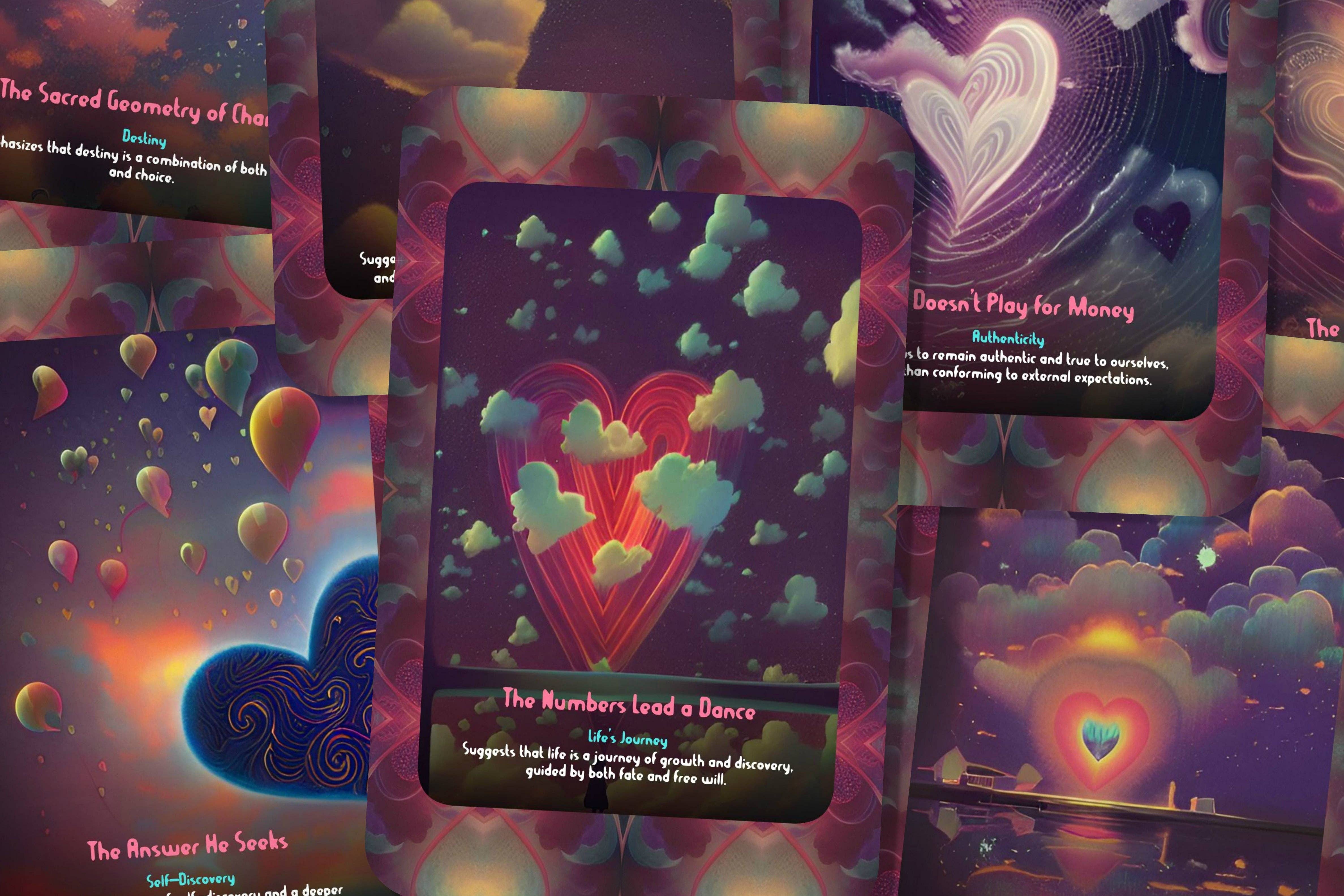 Ibiza Tarot USA – wholesale Tarot cards – The Shape of my Heart - Oracle Cards10