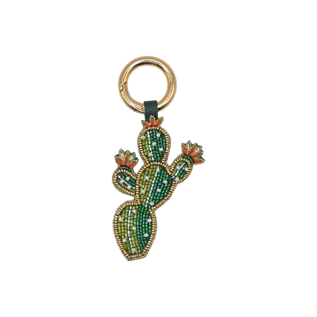 Narratives The Line - Wholesale Keychain - Women's - Cactus Beaded Bag Charm0