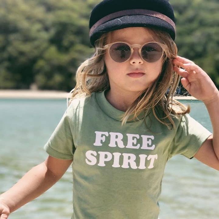 Free Spirit Kids Tee per la vendita all'ingrosso da parte di Savage Seeds