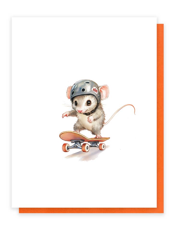 Skateboardende mus for engroshandel hos Hank & Bean