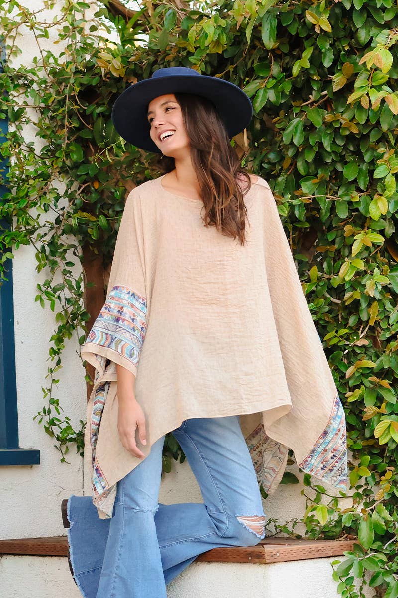 Leto Accessories - Wholesale Kimono - Women's - Bestseller Geometric Embroidered Tunic 🌸 | Versatile Wear9