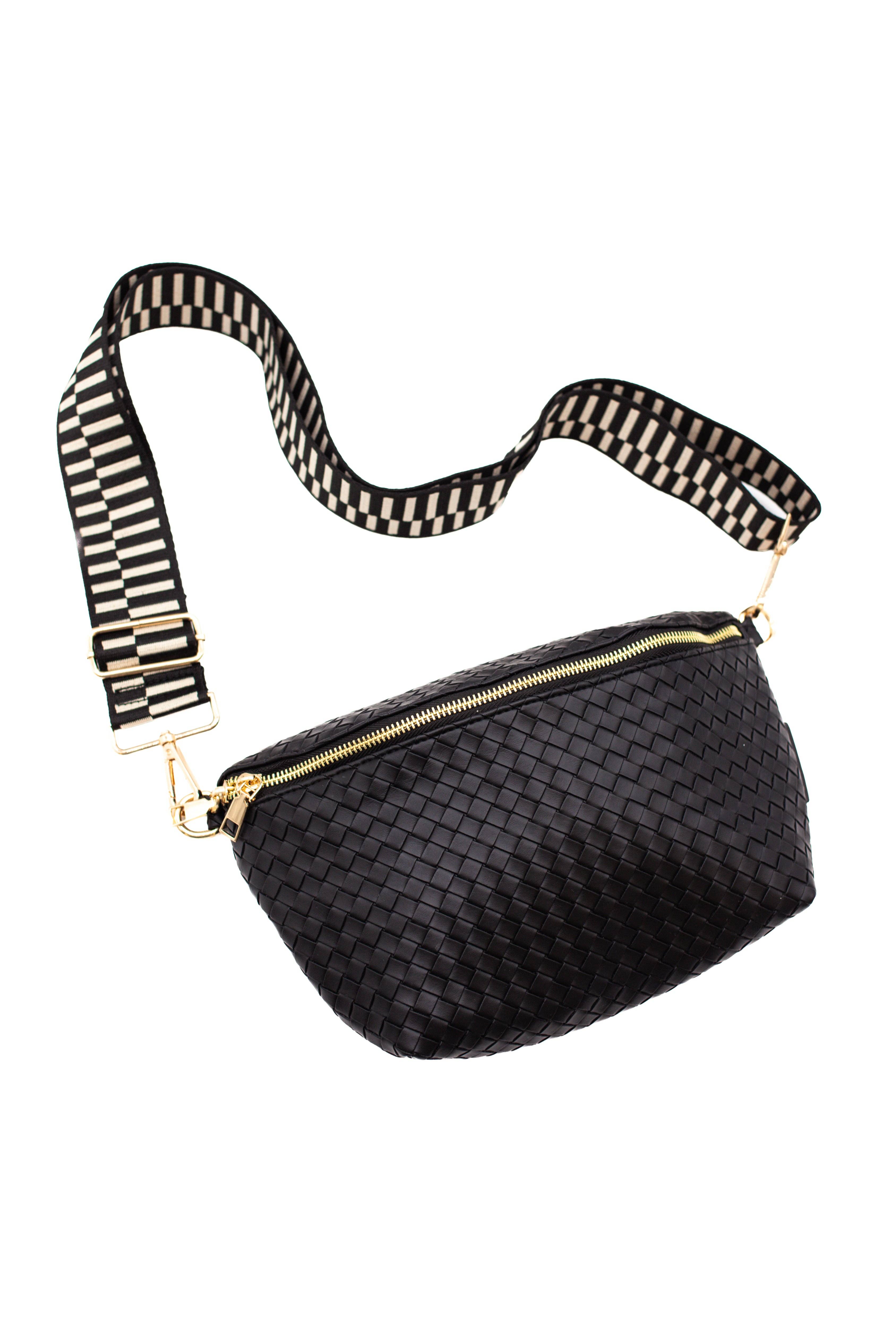 modern and chic - Wholesale Belt Bag - Women's - Rory Crisscross Oversized Belt Bag4