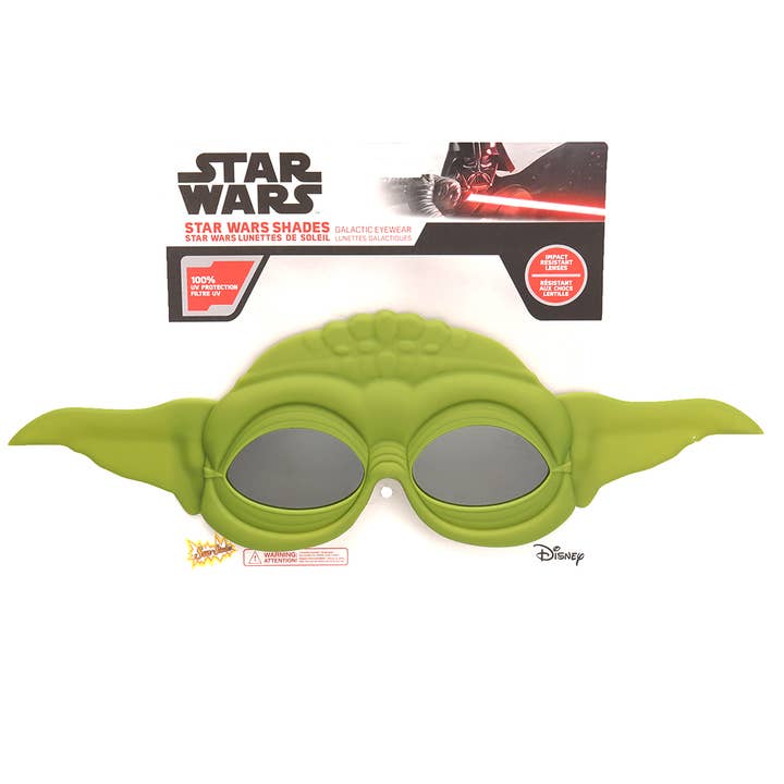 H2W dba Sun-Staches - Wholesale Sunglasses - Unisex - Officially Licensed Star Wars - Yoda Sun-Staches