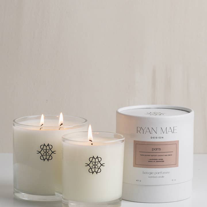 Ryan Mae Design - Wholesale Jar/Filled Candle - Paris1