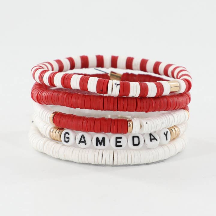 Accent Accessories - Wholesale Beaded Bracelet - GAMEDAY BRACELETS