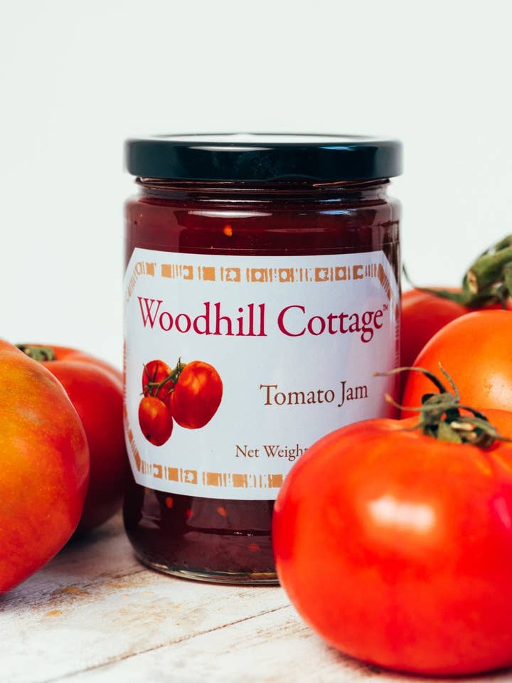 Tomato Jam (12-Jar Case) for wholesale by Woodhill Cottage