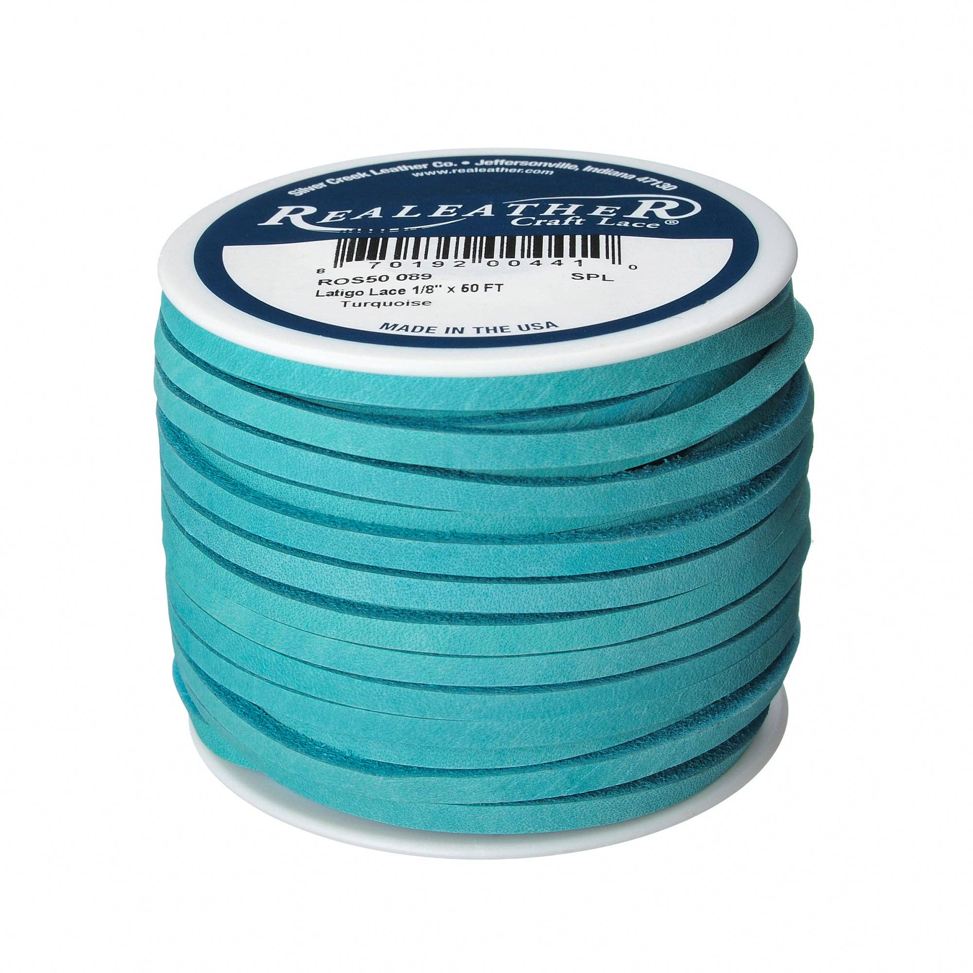 Realeather - Wholesale Knutselbenodigdheden - Latigo Kant Spoel, 1/8" x 50 ft1