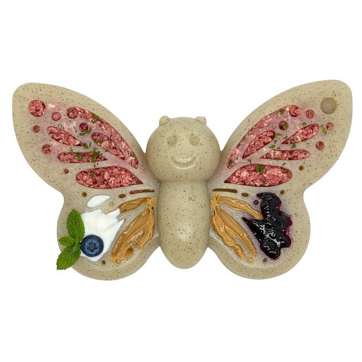 Butterfly Nylon Kauspielzeug mit Belohnungsfunktion für den Großhandel von SodaPup Dog Toys