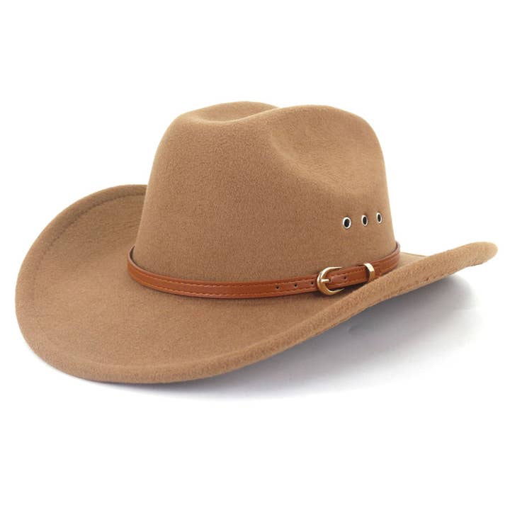 LoveLina - Wholesale Cowboy Hat - Unisex - Cowboy Summer Hat with Thin Hatband - JOVA
