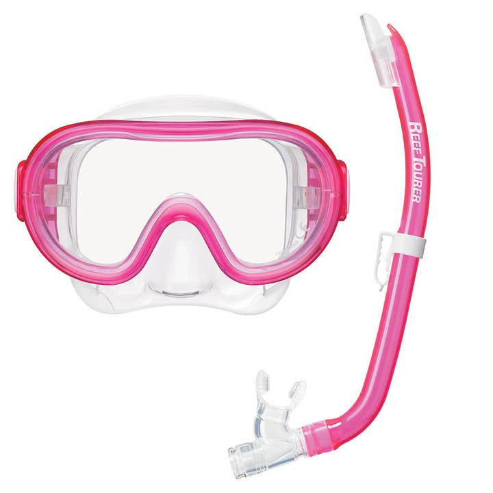 Snorkeling Beach - Wholesale Swim Goggles - Kids & Baby - Youth Single-Window Mask & Snorkel Combo Set | Reef Tourer3