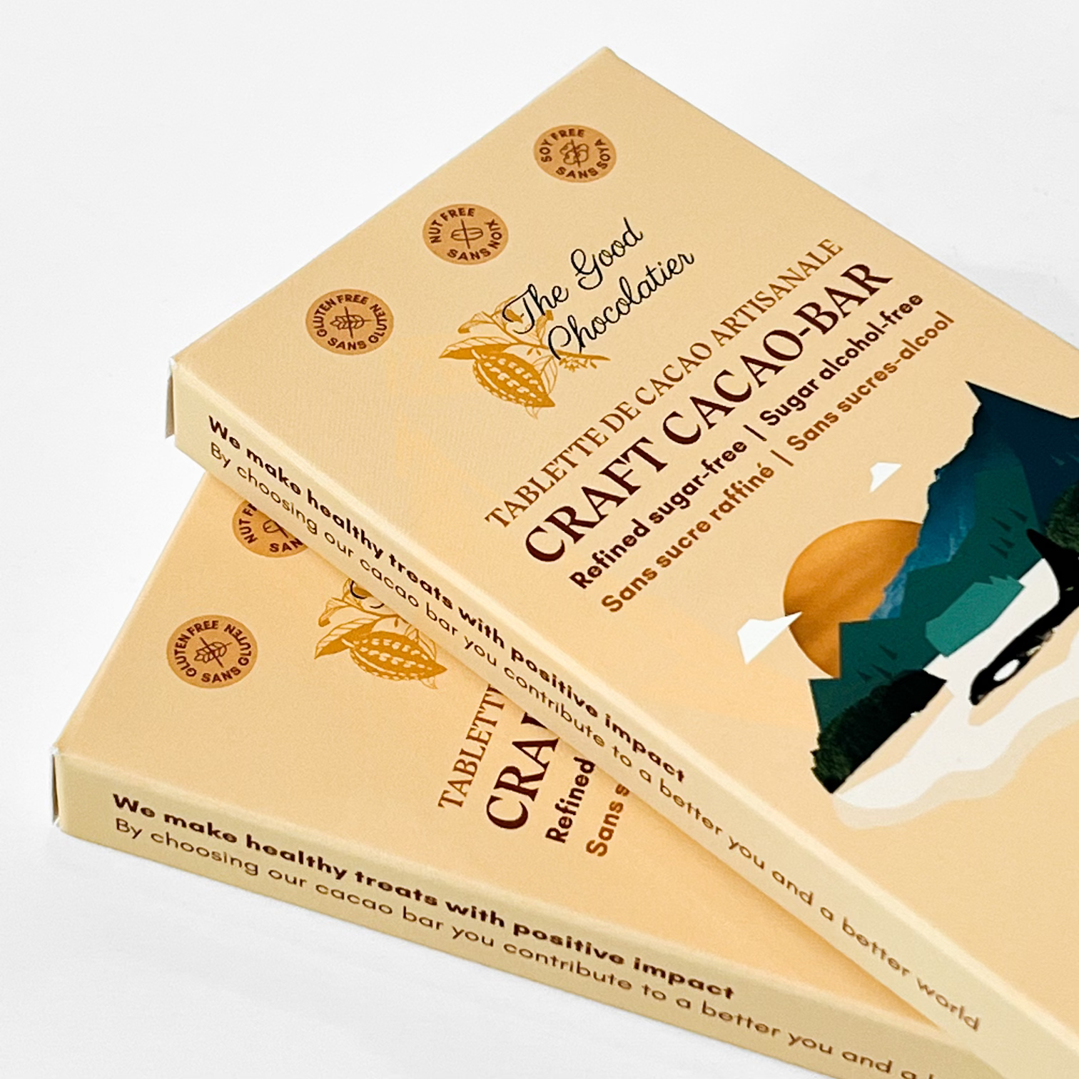 The GOOD Chocolatier – Großhandel Schokoriegel – CASE Salted Caramel 50%2