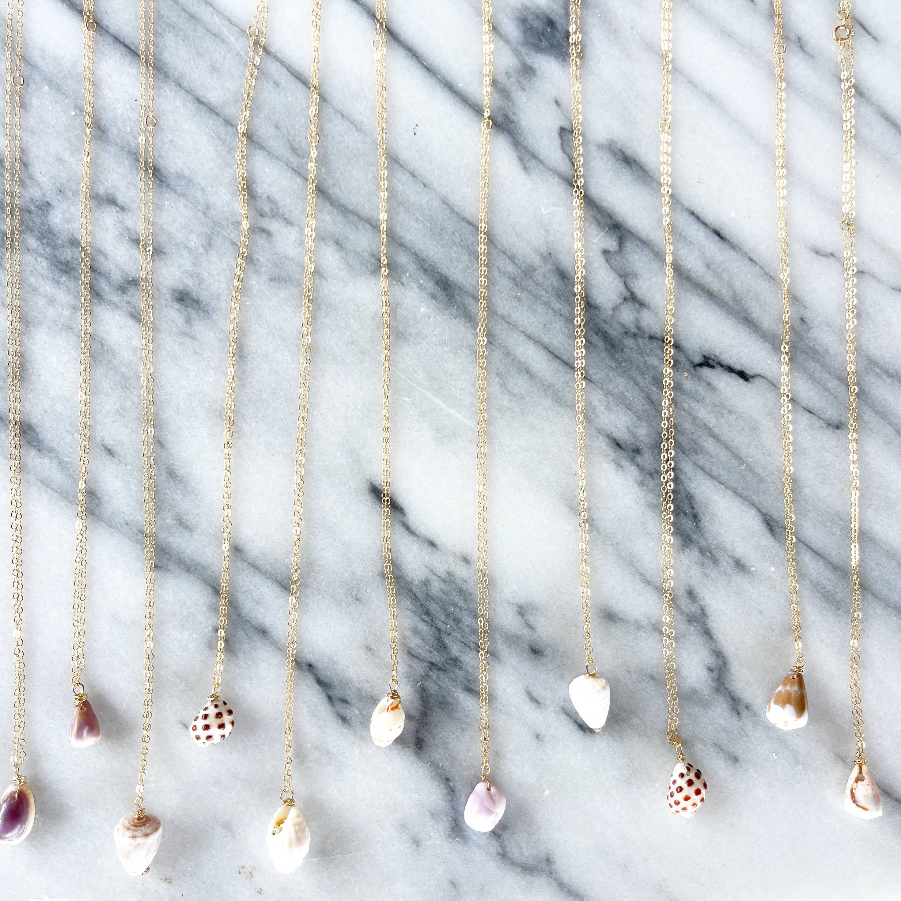 Flotsam & Co. Hawaii - Wholesale Pendant/Charm Necklace - *BESTSELLER* Mini Hawaii Shell Necklace8