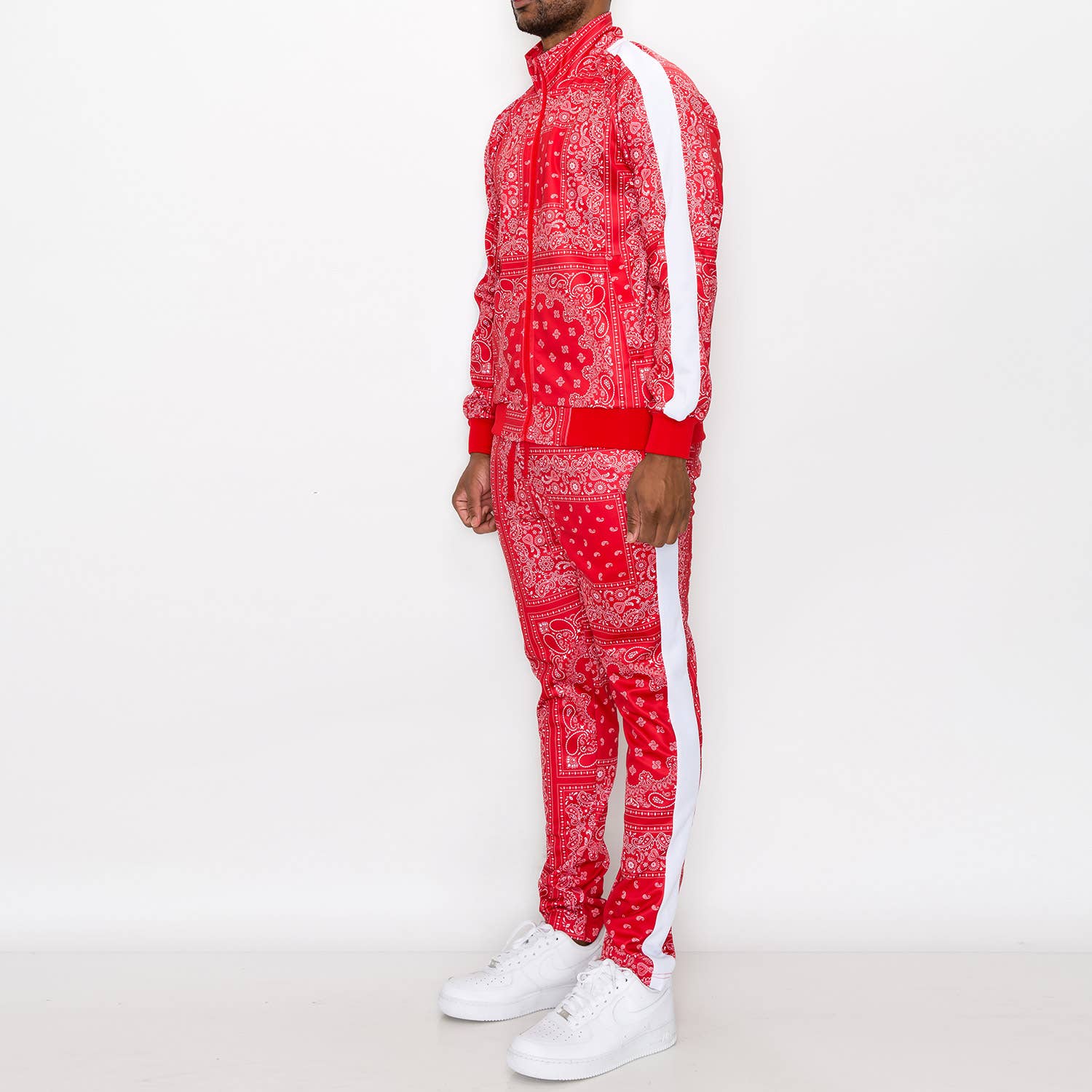 Victorious - Wholesale Tracksuit - Men's - ST804 Bandana Track Suits Pre-Pack10