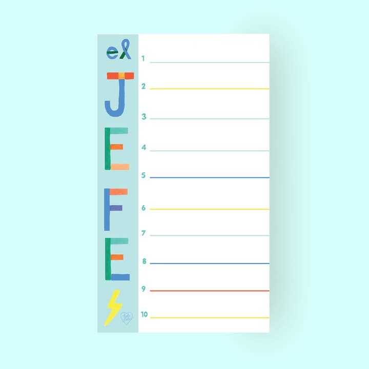 Notepad El Jefe for wholesale by Holalola