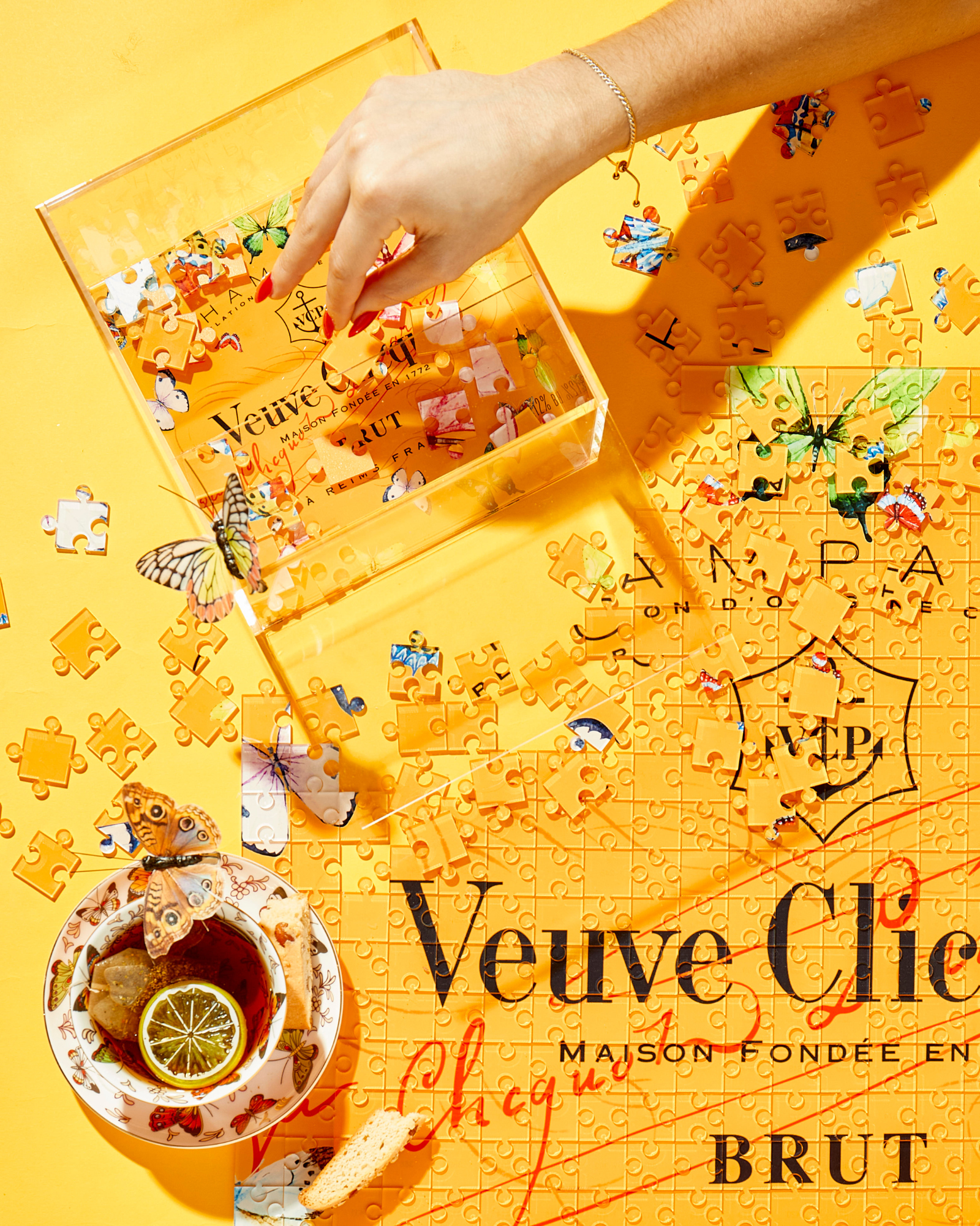 Tart By Taylor - Wholesale Puzzle - Adult - Bubbly Butterfly Acrylic Puzzle4