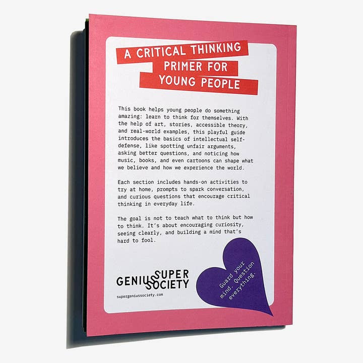 Super Genius Society - Wholesale Middle Grade Book (9-12) - Intellectual Self Defense Kids Primer8