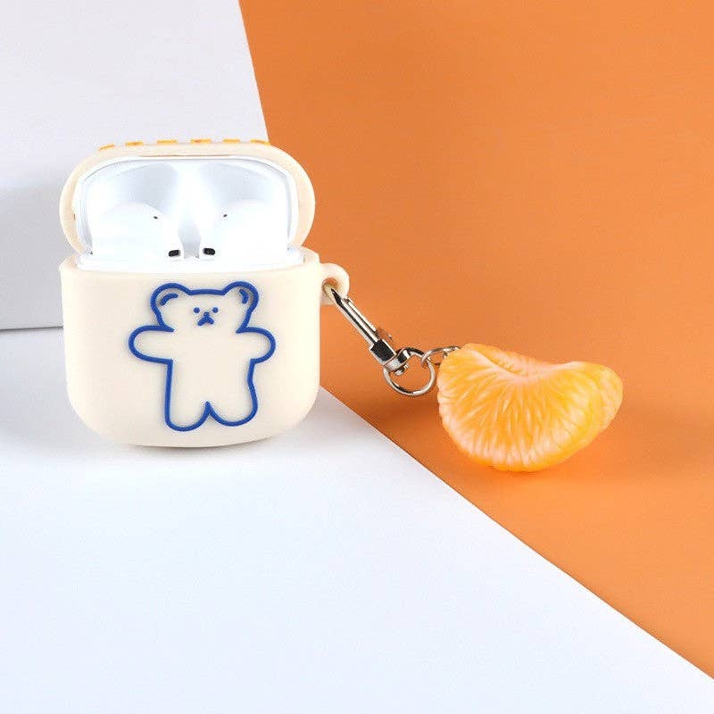 TIGER LILY Simulation, Fruit, Orange, Keychain, PVC, Pendant for wholesale on Faire2