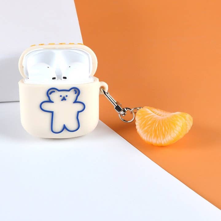 TIGER LILY Simulation, Fruit, Orange, Keychain, PVC, Pendant for wholesale on Faire2
