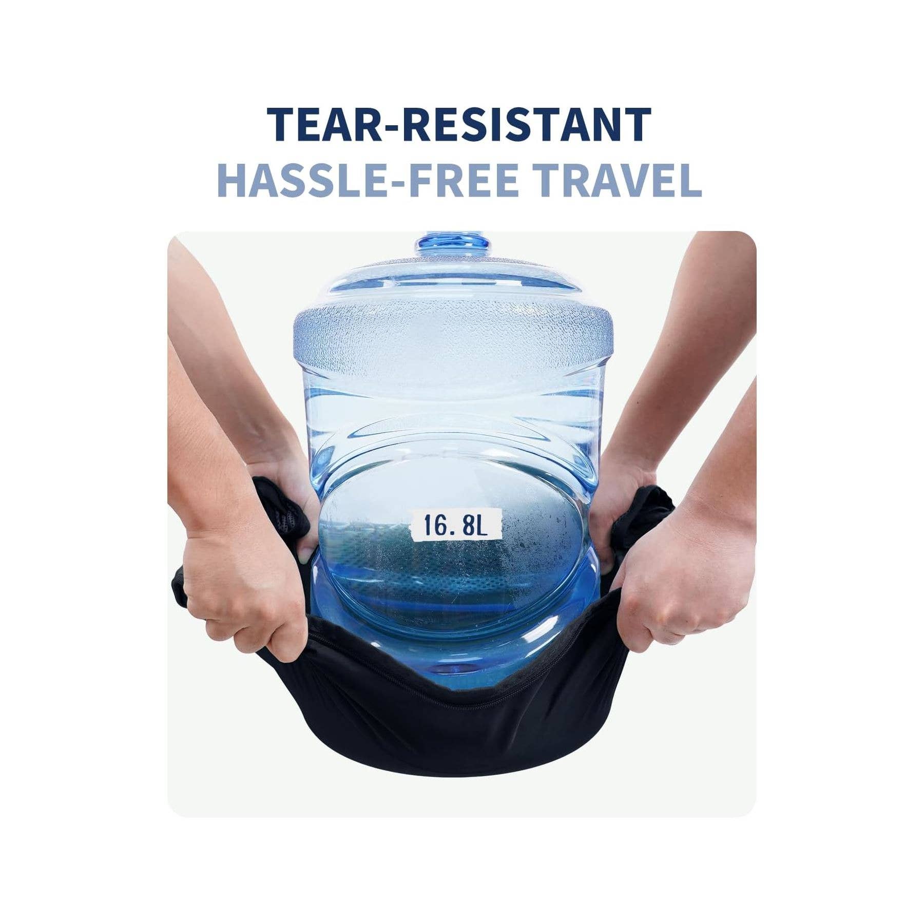 wandf – Engroshandel Pakkeemballage – 6 stk. kuffertorganisatorposer med mærke til rejsetilbehør5