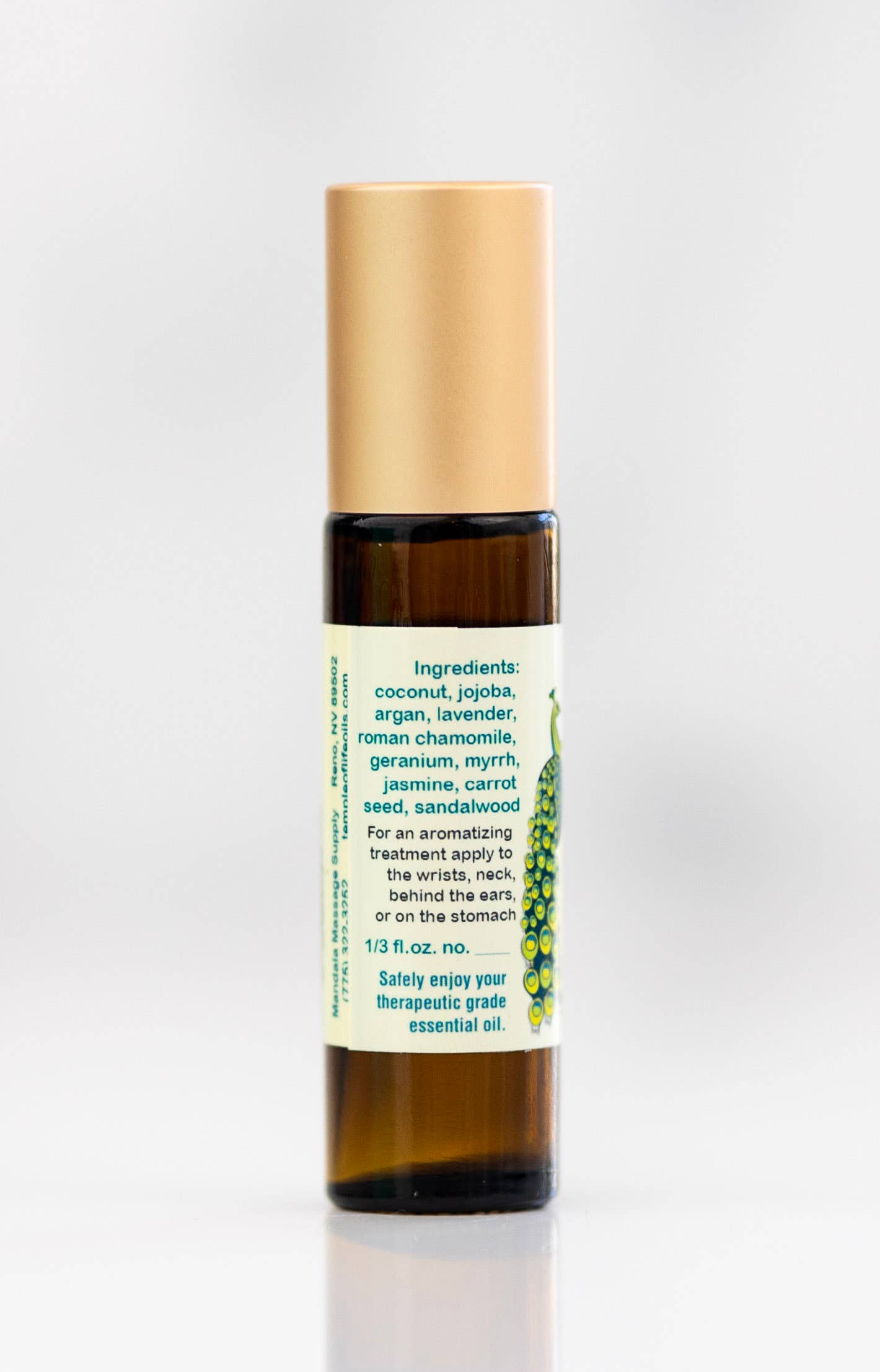 Temple of Life Oils & Perfumes - Wholesale Essential Oil Roll-On - Essential Oil Roll On | Tranquilo | Women's Blend | Calming1