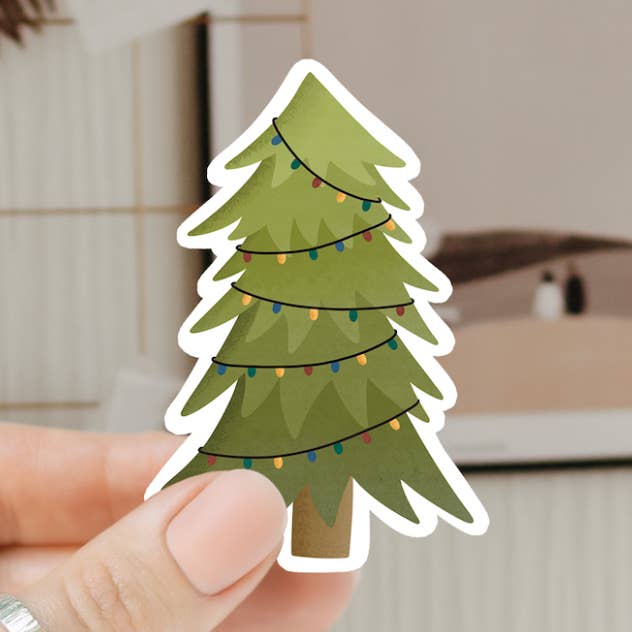 Christmas Tree Christmas Tree Stickers - Pine Stickers for wholesale by Tilda&Theo