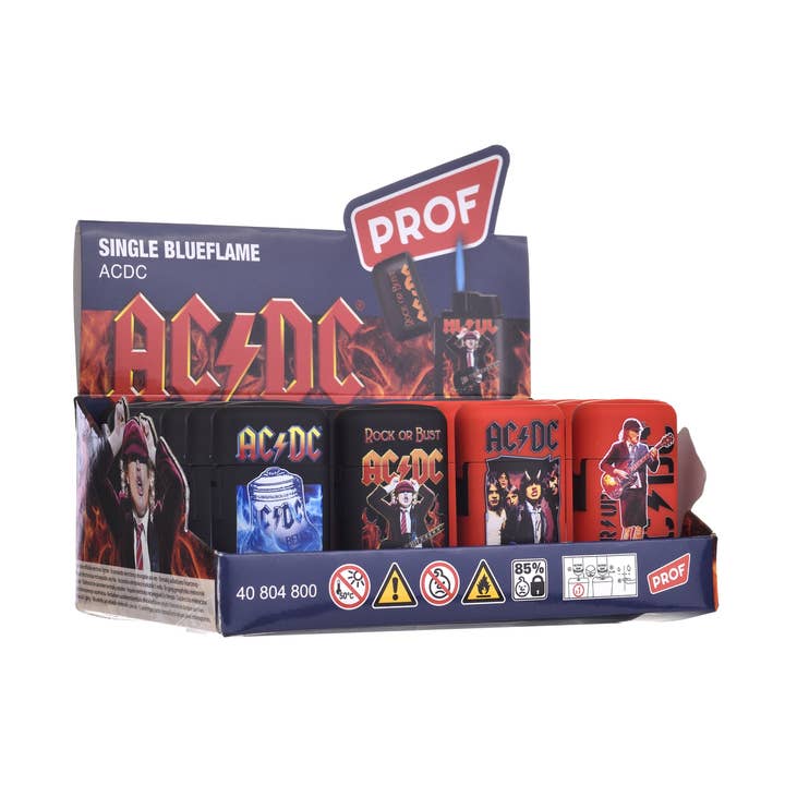 AC/DC Prof Jetflammenfeuerzeug für den Großhandel von PROF