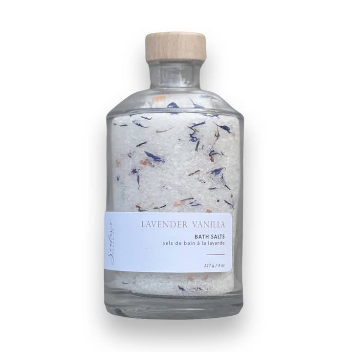 Lavender Vanilla Bath Salts for wholesale by Sealuxe