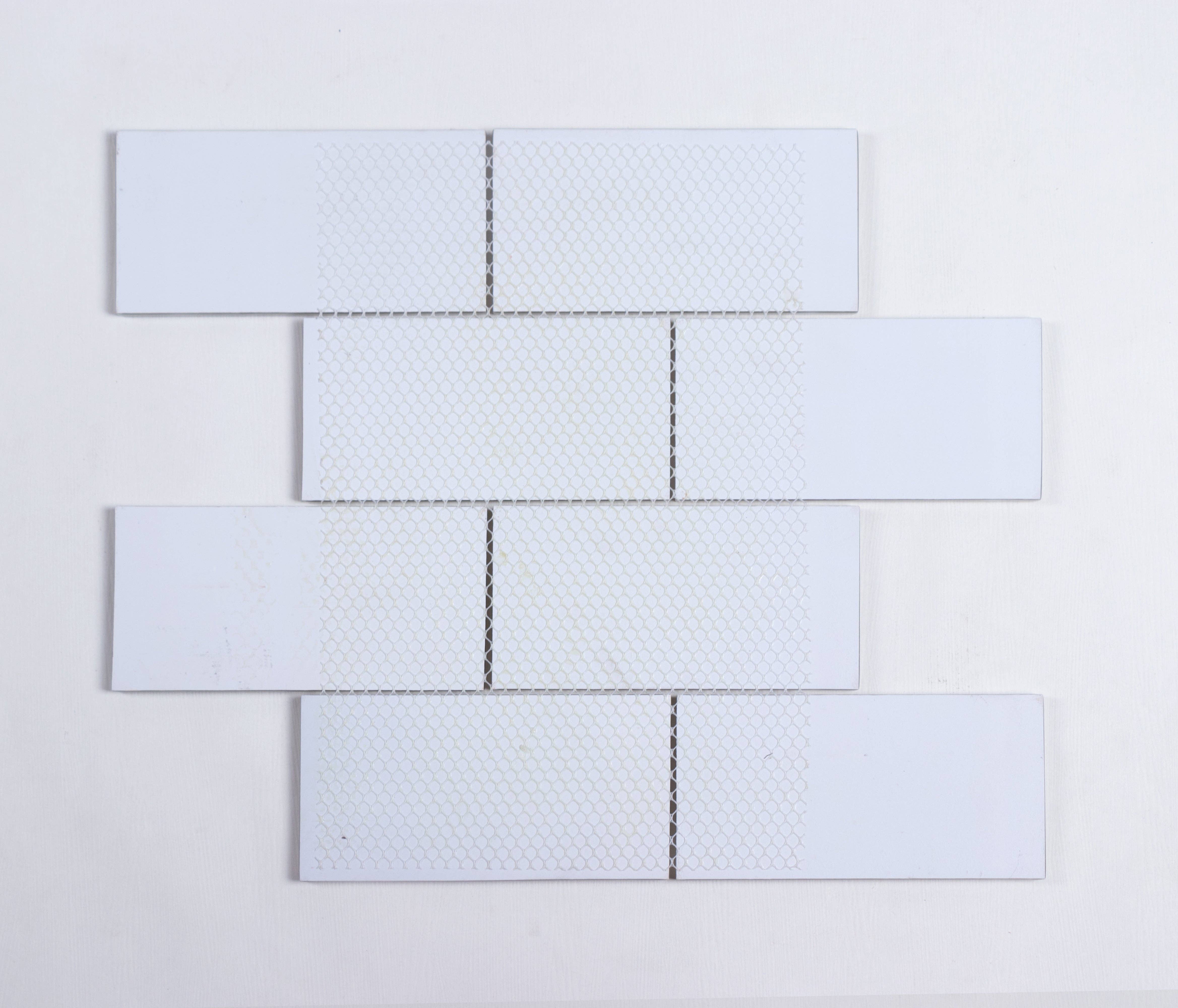 WS Tiles - Vente Carrelages muraux - Carreau de mosaïque en verre de 3" x 6", dosseret pour cuisine et salle de bain - 5 pieds carrés par carton45