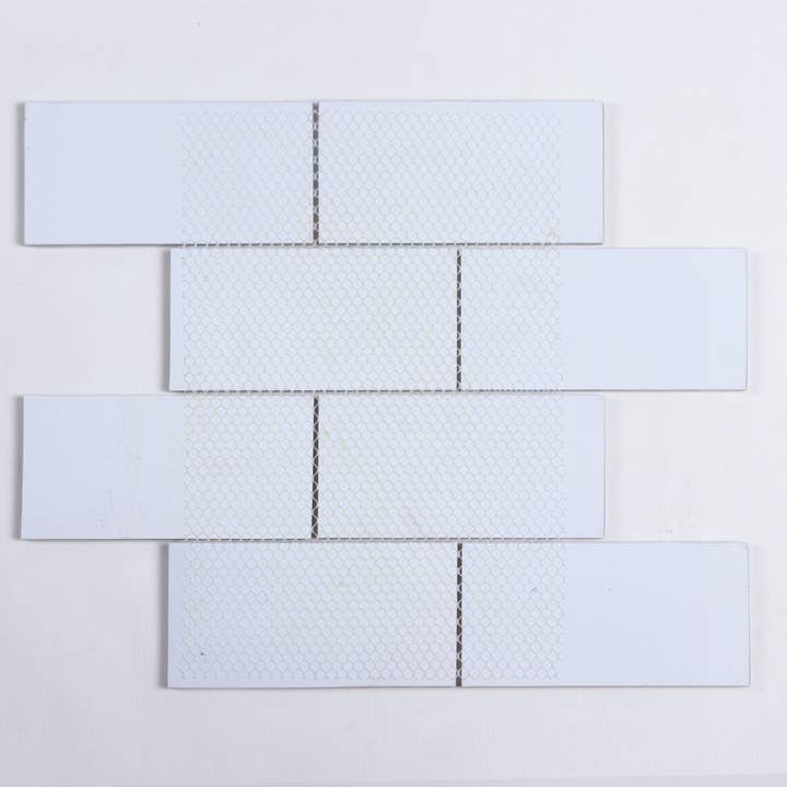 WS Tiles - Vente Carrelages muraux - Carreau de mosaïque en verre de 3" x 6", dosseret pour cuisine et salle de bain - 5 pieds carrés par carton45