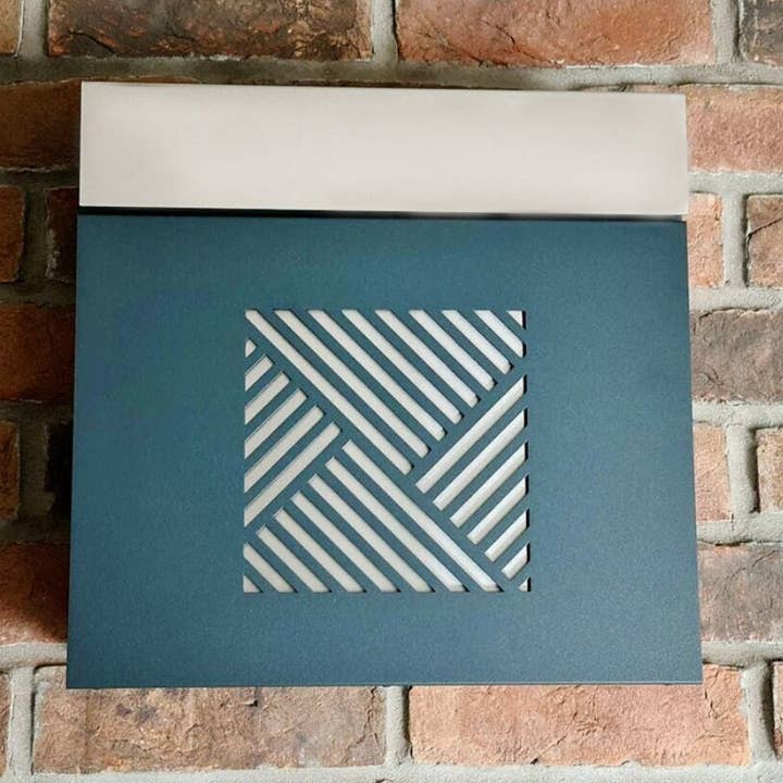 Stål Brevlåda I Antracitgrå - Balearerna för wholesale av The House nameplate company