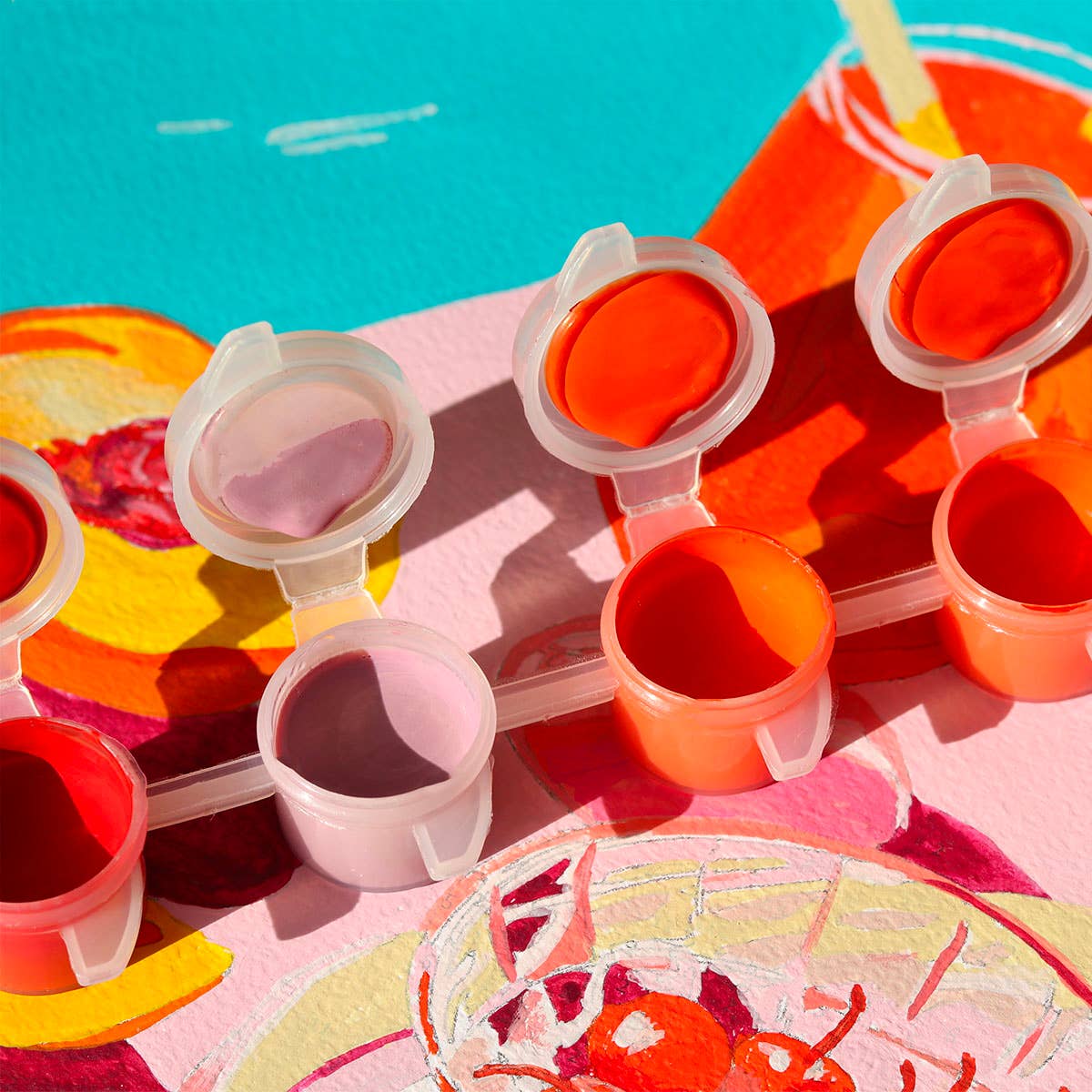 La Petite Épicerie – wholesale Art print – Paint by number kit - Summer dreams2