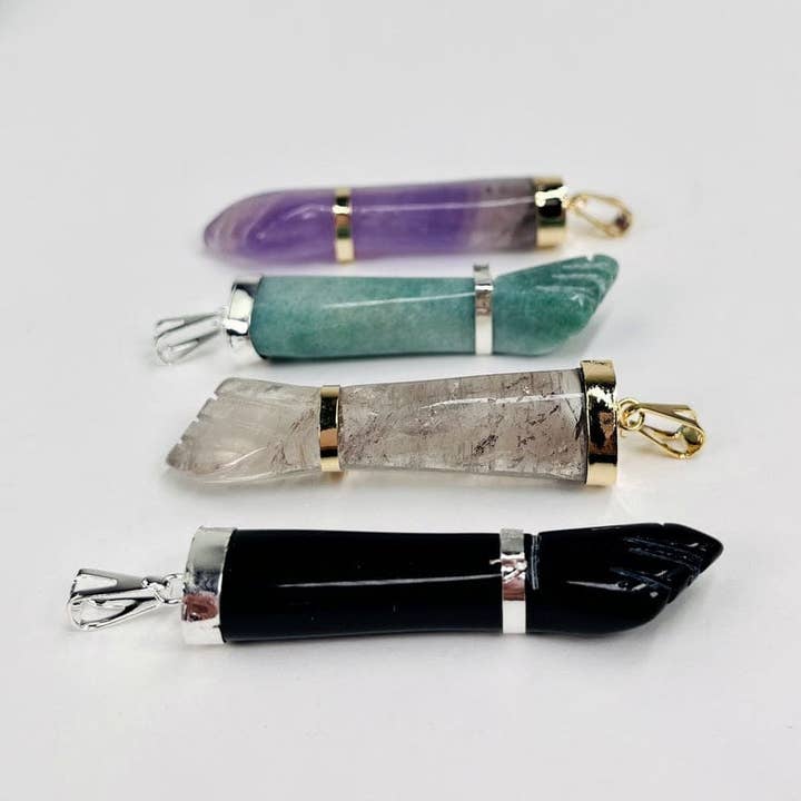Rock Paradise - Wholesale Individual Charm/Pendant - Crystal Figa Hand Pendant8