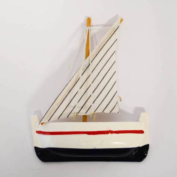 giftland - Wholesale Decorative Tabletop Object - Wooden Half Cut Ship Boat Magnet0
