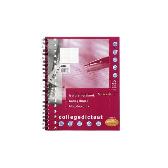 Discorso universitario A5: diamante 5 mm: 80 fogli: 80 grammi: 17 fori per la vendita all'ingrosso da parte di Jalema