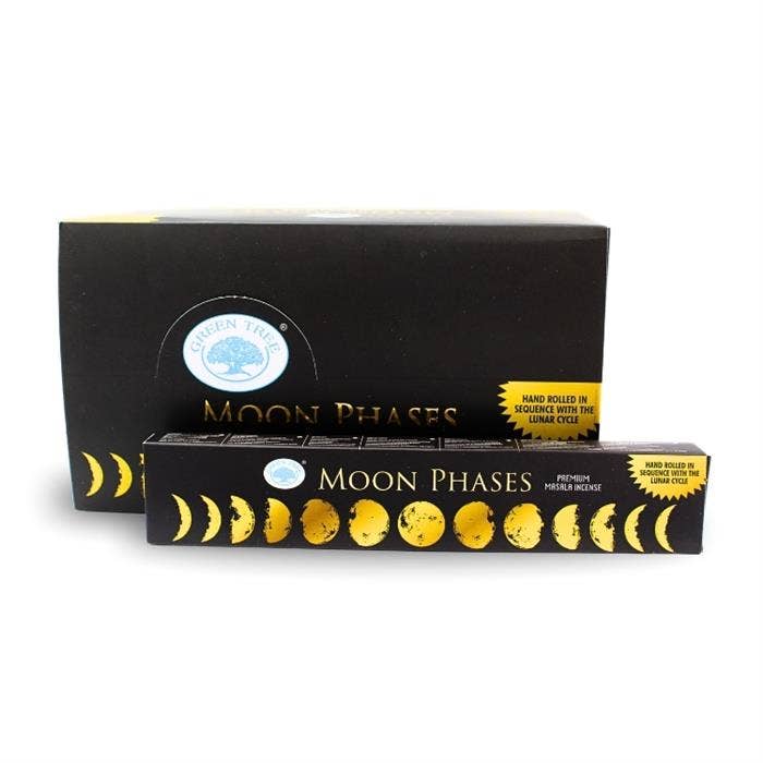 Green Tree - Wholesale Incense - Green Tree Moon Phases Incense 15 grams
