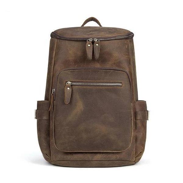 The Faulkner Ryggsäck | Handgjord läder ryggsäck för wholesale av Steel Horse Leather