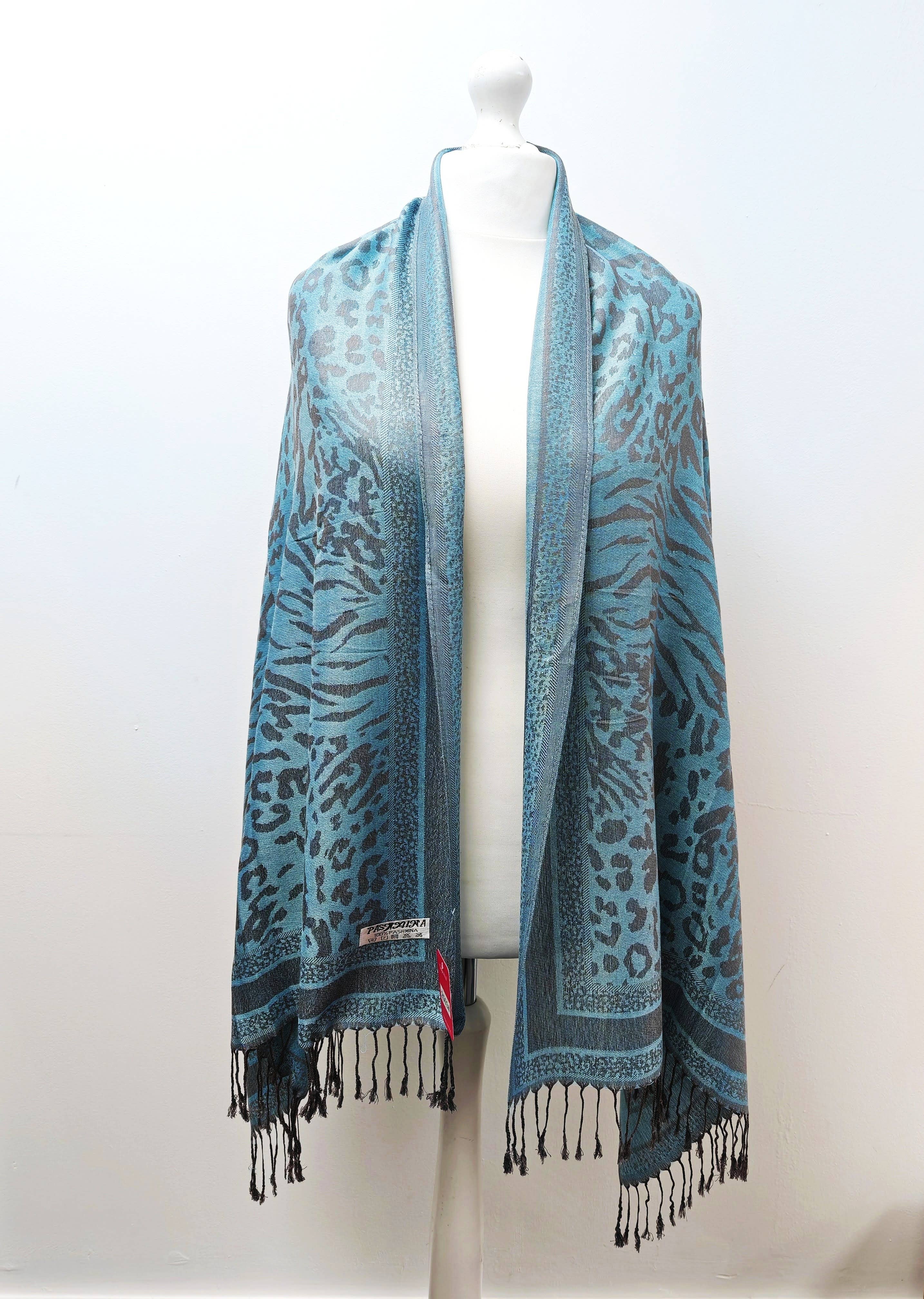 Superbia – wholesale Scarf – Women's – Super Soft Pashmina Scarf Shawl Wrap-2503 Animal Print18