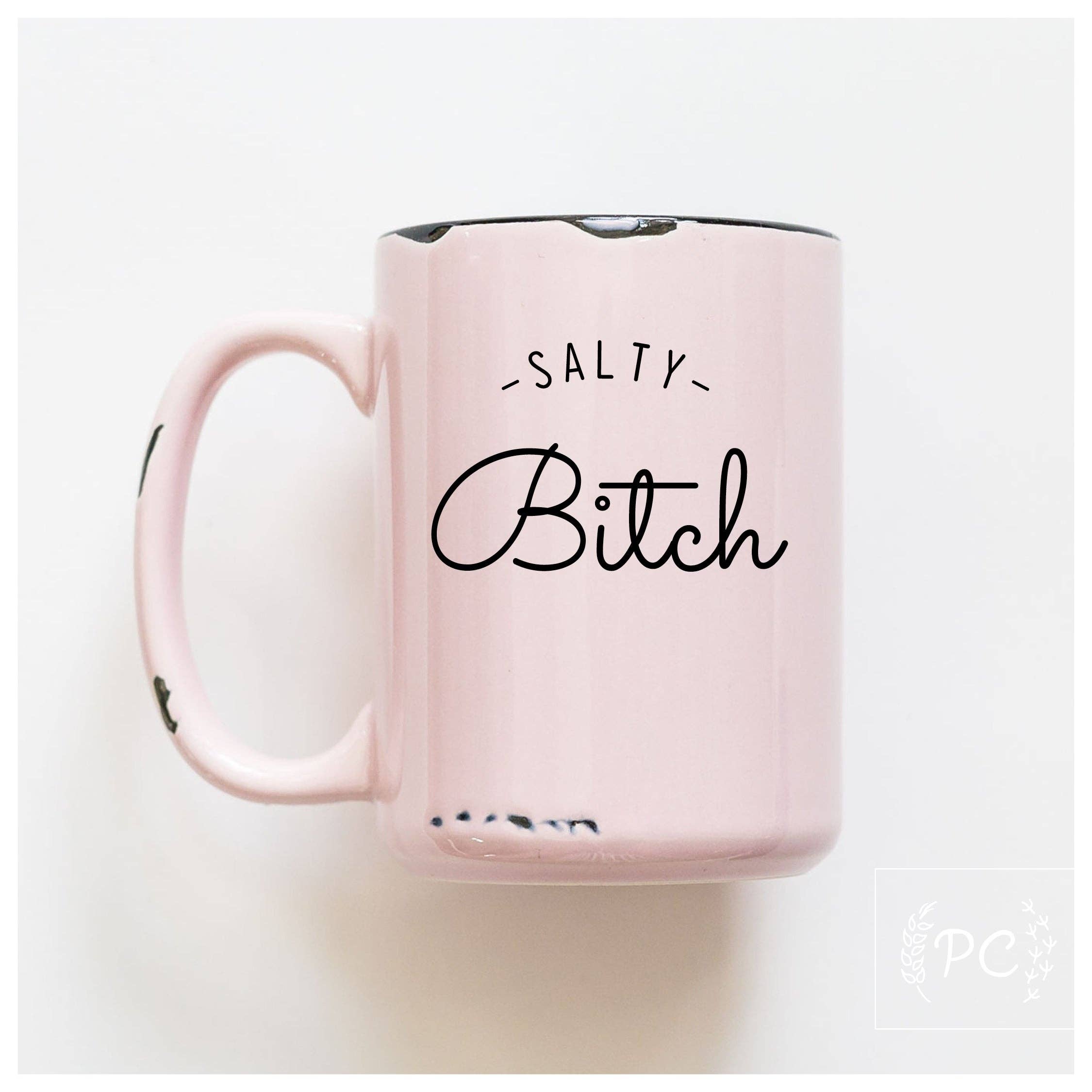 Prairie Chick Prints - Wholesale Coffee Mug - Salty Bitch | Ceramic Mug3