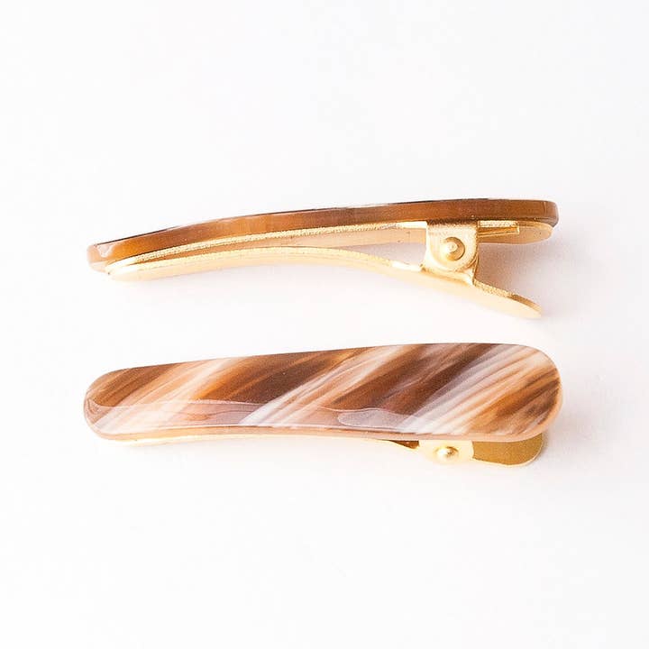 Ficcare - Wholesale Hair Clip - Women's - Ficcaritos French Acetate I5