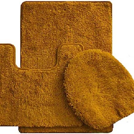 Ben & Jonah - Vente Ensembles de tapis de bain - Ensemble de 3 tapis de bain Simple Elegance by Ben & Jonah : 1 tapis de bain, 1 tapis de contour et 1 housse de siège de toilette17